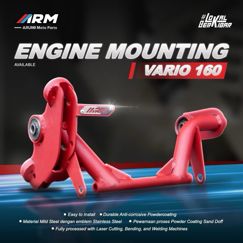 ARM ENGINE SUPPORT (Honda Click 160) | Shopee Philippines