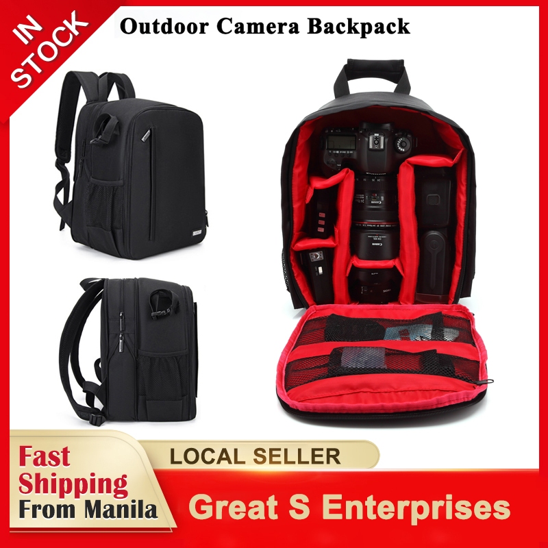 Outdoor Travel DSLR Camera Backpack Durable Digital Waterproof Camera ...