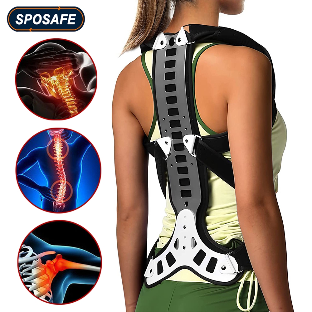Scoliosis Posture Corrector - Adjustable Back & Shoulder Support for ...
