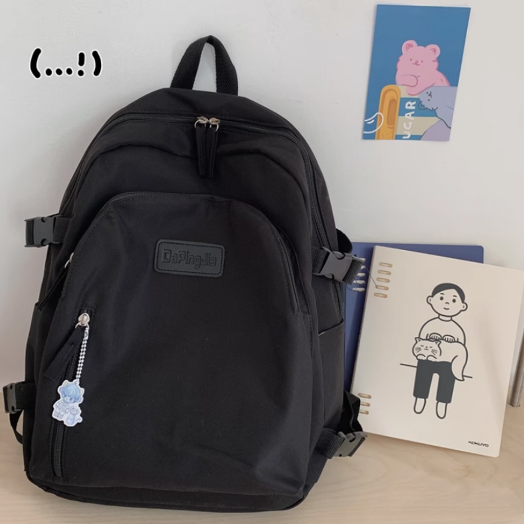Japanese Korean cute soft girl backpack high school student large