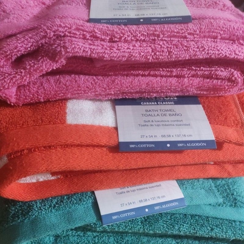 KOHLS and CANNON BATH TOWEL DIRECT FROM THE US 100 COTTON Shopee Philippines