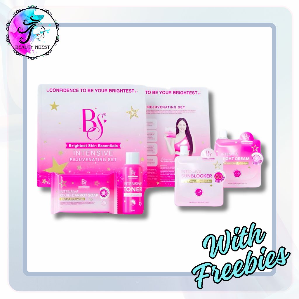 Brightest Skin Essentials Intensive Derma Set + Freebies | Shopee ...