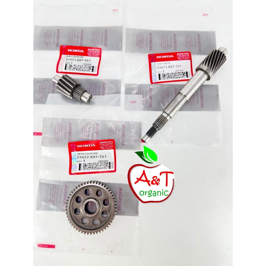 K1Z Gear Ratio Transmission Gear Set for Honda PCX 160 only 3pcs only