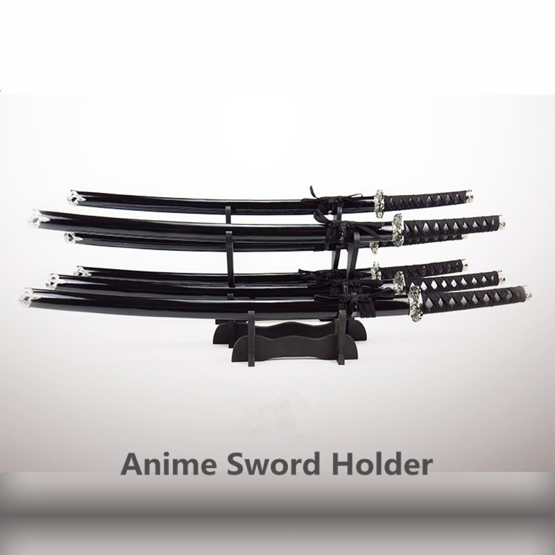 3 Tier Anime Knife Rack DIY Katana Stand Plastic Game Weapon Display ...