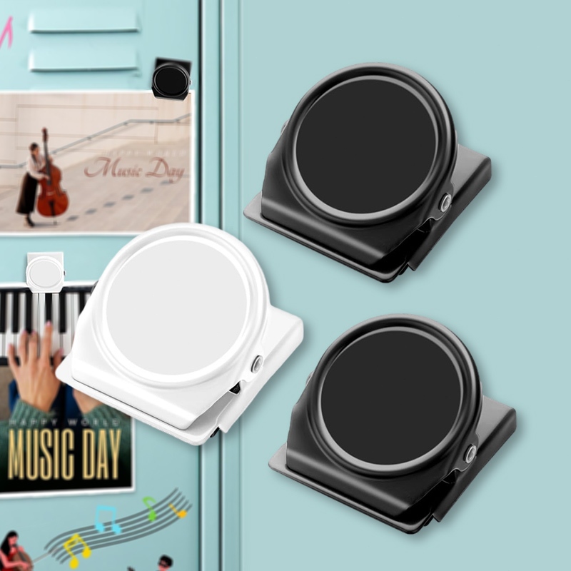 6Pcs Mini Magnetic Clips Metal Fridge Whiteboard Magnets Clips ...