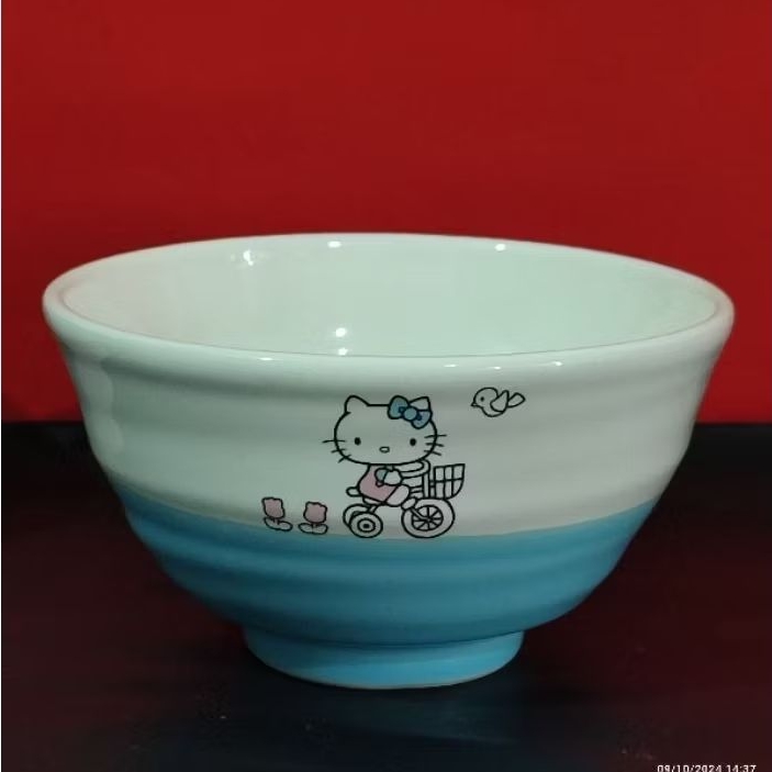 Hello Kitty Vivitix Stoneware Rice/Soup Bowl SANRIO | Shopee Philippines