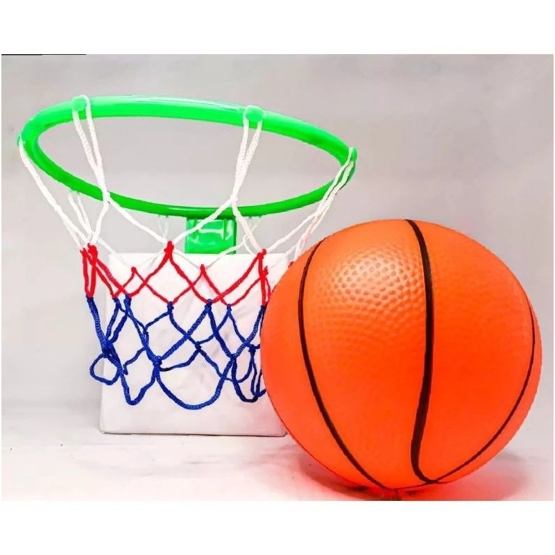 Kids basketball Hoops Court Free ball Toys 12cm for baby practice