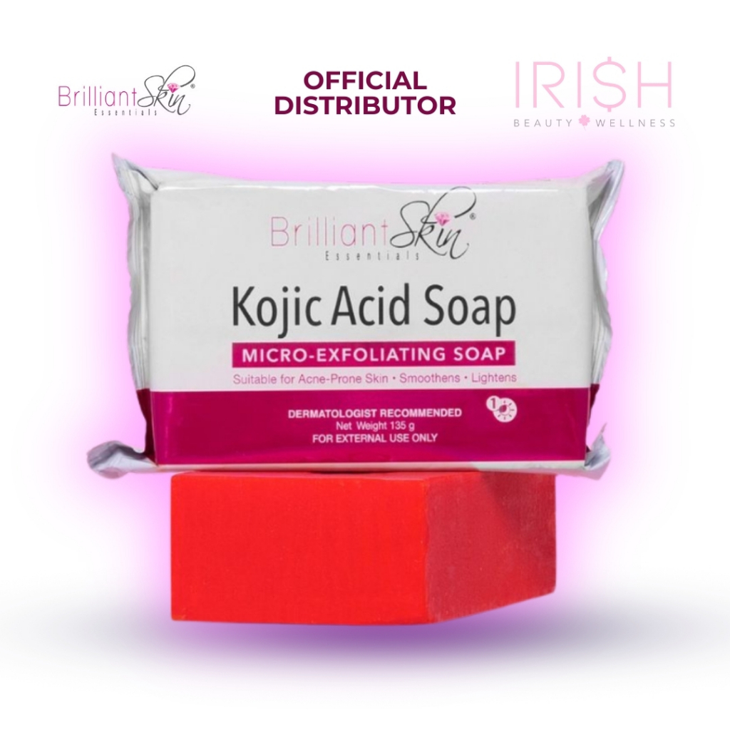 Brilliant Skin Kojic Acid Skin Soap (135g) Perfect Solution for Acne