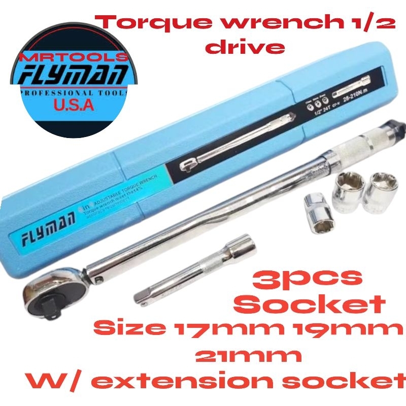 flyman original torque wrench 1 2 Drive Shopee Philippines