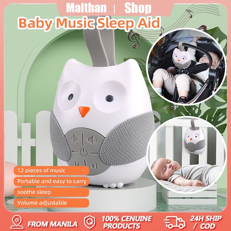 [COD]Owl Music Player of Baby help baby sleeping toy White Noise
