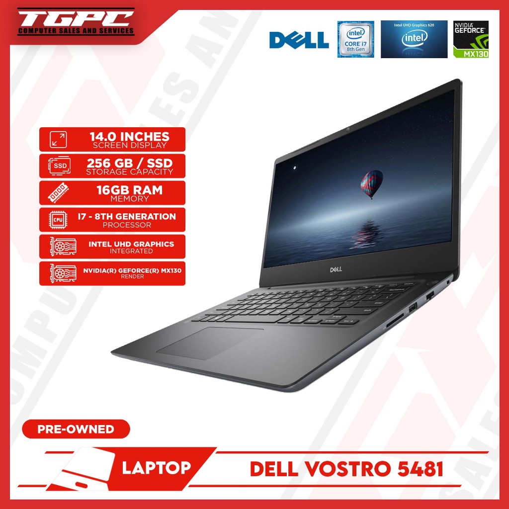 1円 【ジャンク】DELL Vostro 5481 P92G Core i7-8585U グラボ NVIDIA
