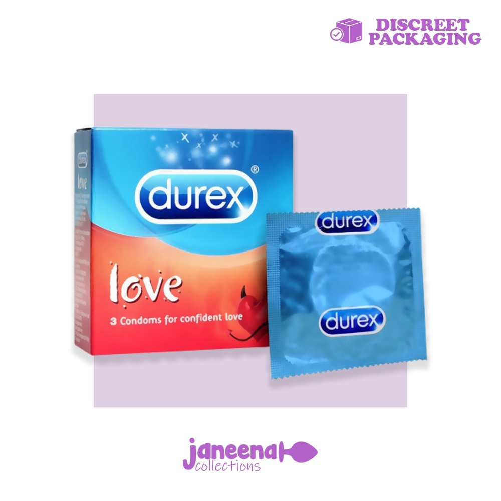 Janeena Durex Love Basic Latex Condoms 3s | Shopee Philippines