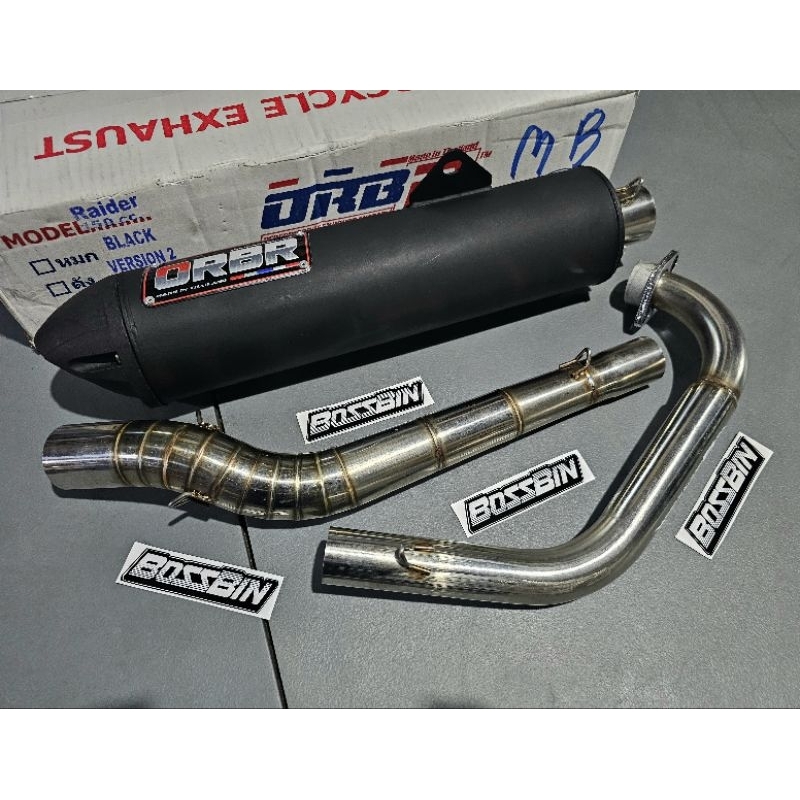 Orbr Power Pipe Raider150 Carb / Raider150 Fi | Shopee Philippines