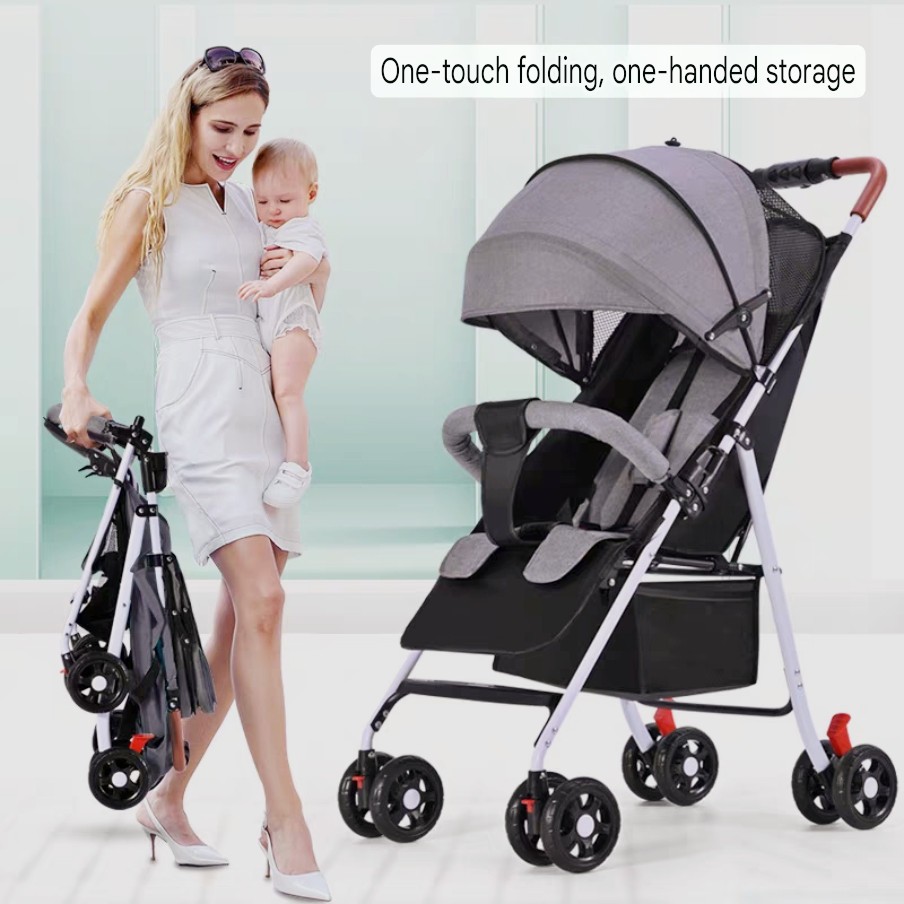 Baby Strollers Can lie flat Baby carriage stroller for kids Children s cart Shopee Philippines