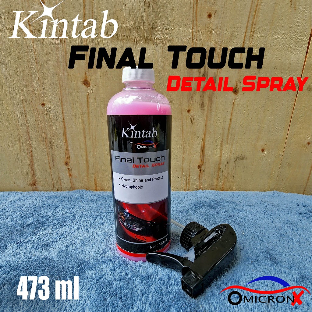 Kintab Final Touch Detail Spray 473 ml | Shopee Philippines