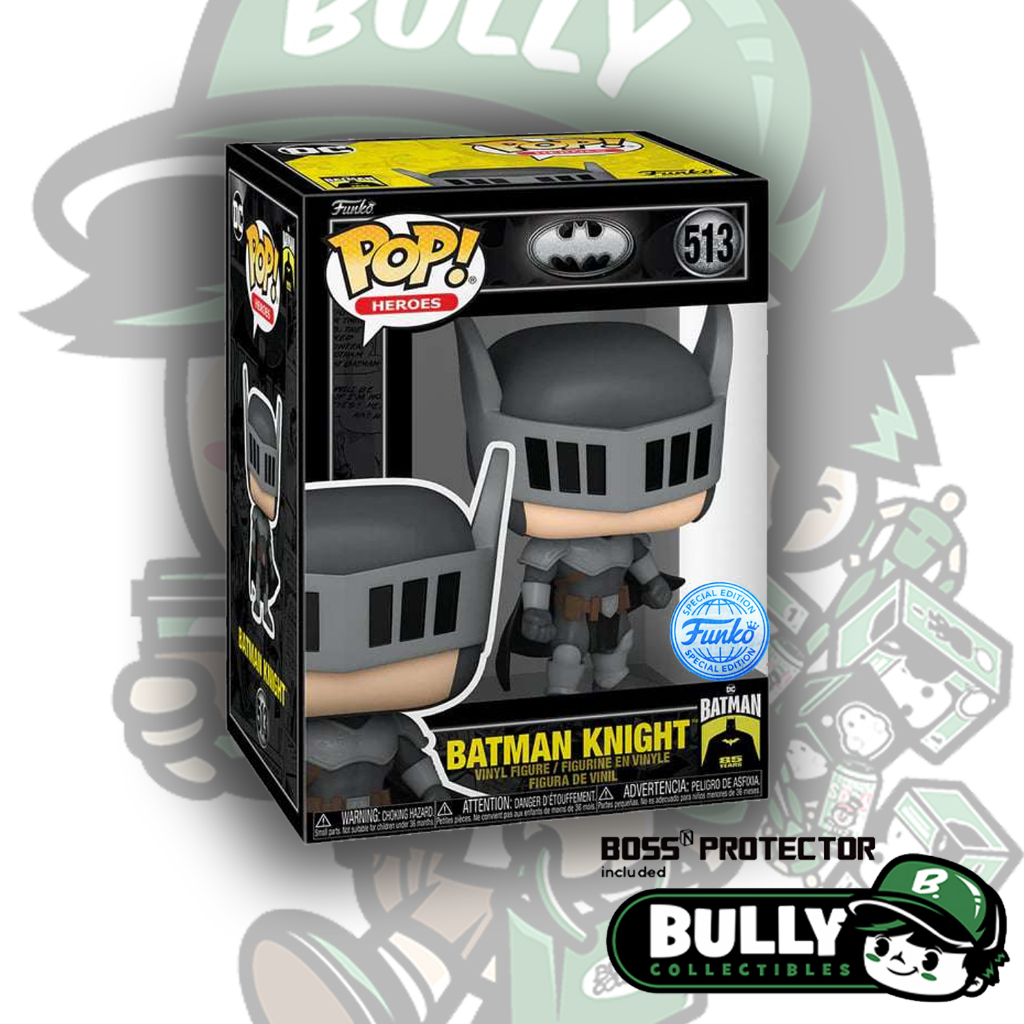 Funko Pop! Batman Knight 513 Exclusive - Figurine Vinyle 9,5 Cm - Collection DC Comics