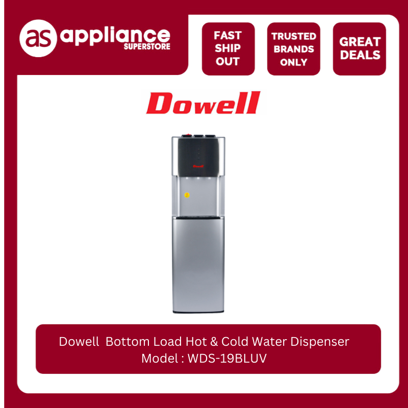 Dowell Bottom Load Hot & Cold Water Dispenser WDS19BLUV Shopee