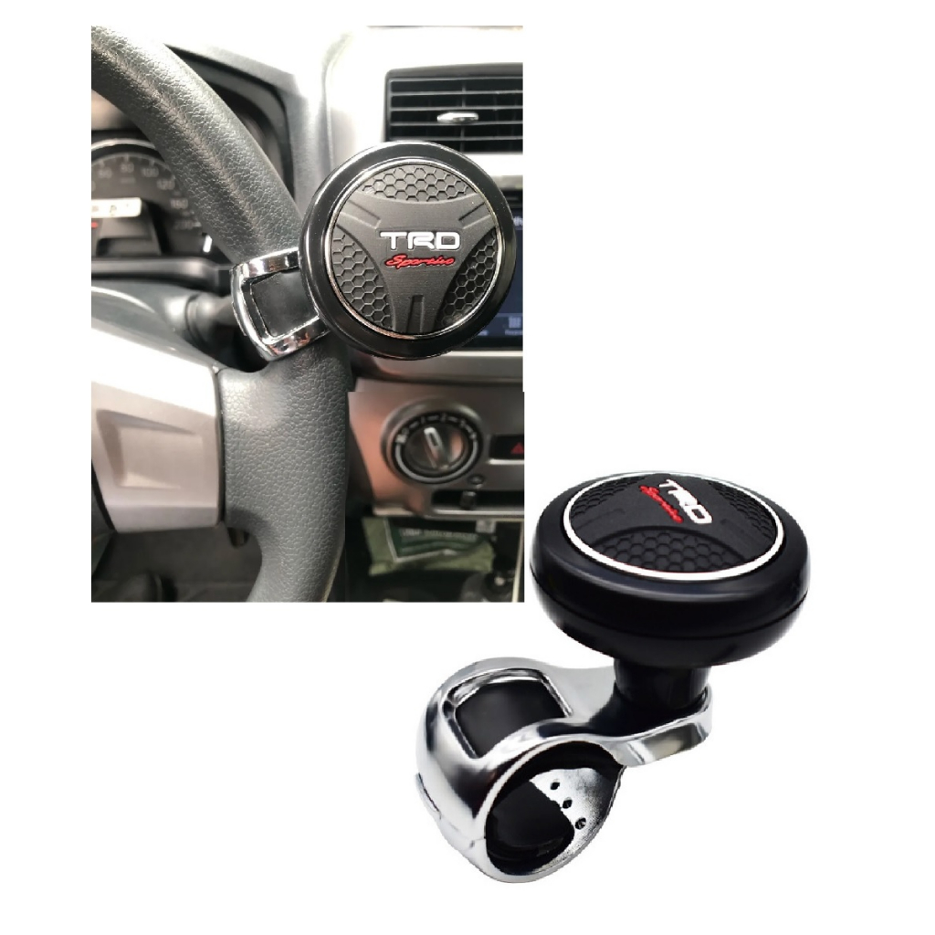 TRD Ralliart MOMO Sparco Car Steering Wheel Spinner Knob Power Handle ...