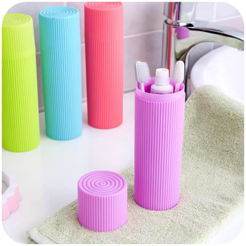 UNIDAS Portable Travel Toothbrush Toothpaste Storage holder/Spoon and ...