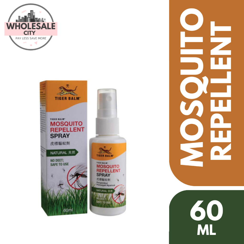 Tiger Balm Mosquito Repellent Spray 60ml | Shopee Philippines