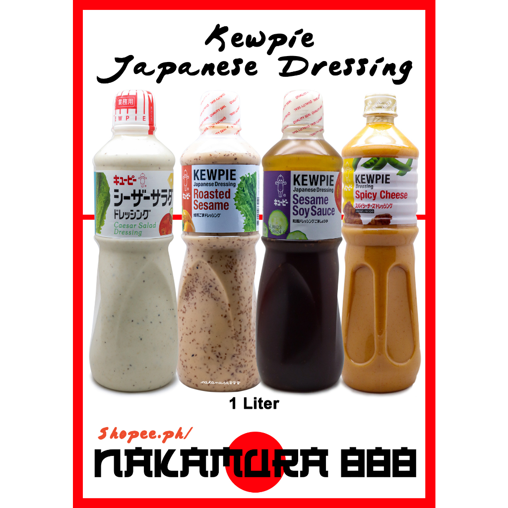 KEWPIE Japanese Dressing (Roasted Sesame / Caesar / Spicy Cheese