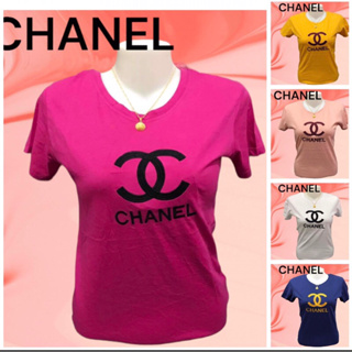New Arrival Ladies T-shirt CHANEL Embroidered Made in Bangladesh
