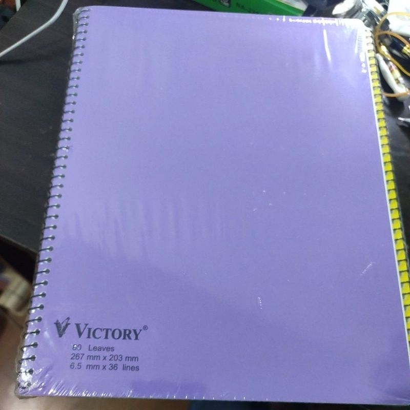 VICTORY UNIVERSITY NOTES Spiral Big 80 leaves 10pad one ream | Shopee ...
