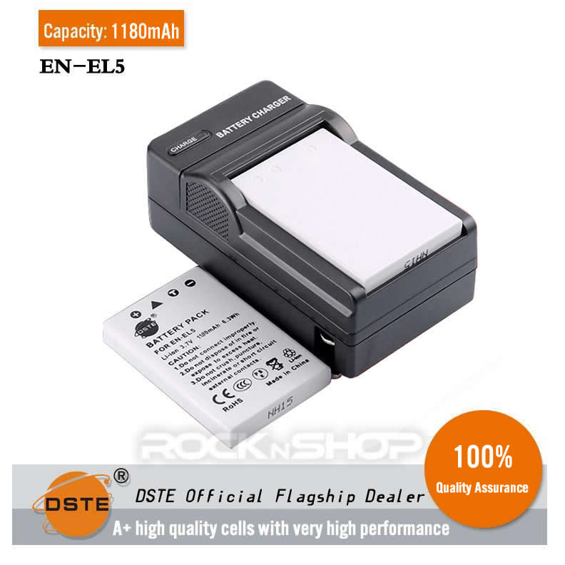 Batterie Nikon EN-EL5 2 Batterie EN-EL5 E Caricatore Per Nikon - Compatibile Con Coolpix P530 P520 Caricatore Doppio Batterie Nikon - 11