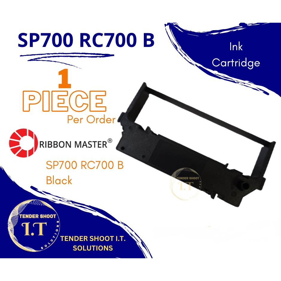 High Quality! 1 Piece of Ribbon Master SP700 RC700B BLACK Ink ...