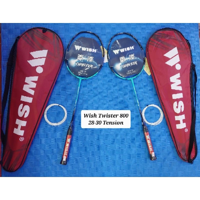 Wish Twister 800 badminton racket Sold by piece Shopee Philippines