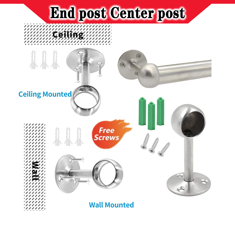 Stainless Steel Curtain Center Post | Shopee Philippines