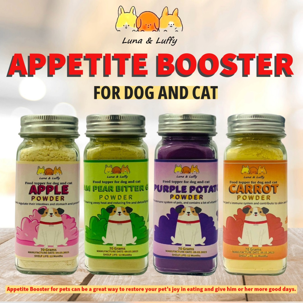 Appetite Booster for Dogs and Cats AllNatural Dietary Fiber Vitamin