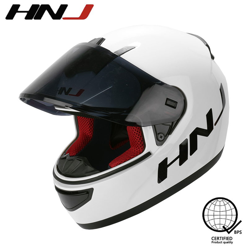 Hnj A F Men S Full Face Motorcycle Helmet Single Visor Motor Women S Shopee