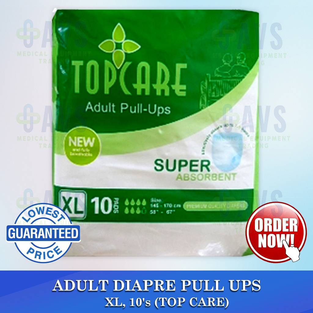 Topcare Adult Diaper Pull Ups Xl 10s Top Care Shopee Philippines