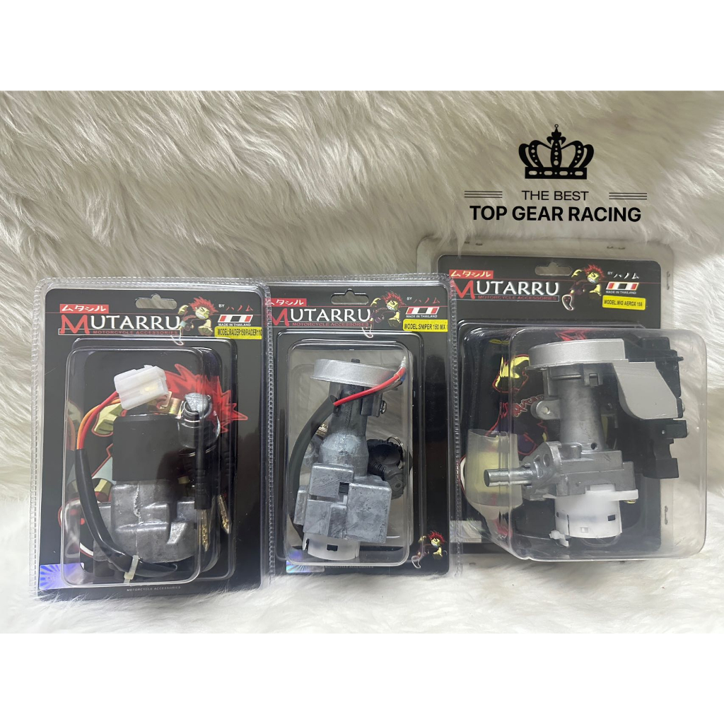 MUTARRU IGNITION SWITCH SET LOCK SET ANTI THEFT WAVE XRM NMAX AEROX ...
