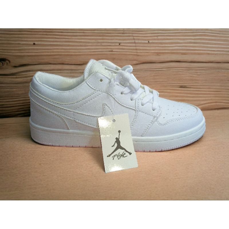 Jordan1 lowcut triple white colorway | Shopee Philippines