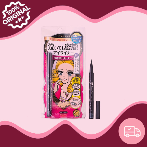 [ORIGINAL] KISSME Liquid Pen Eyeliner Jepang By Isehan Heroine Shopee
