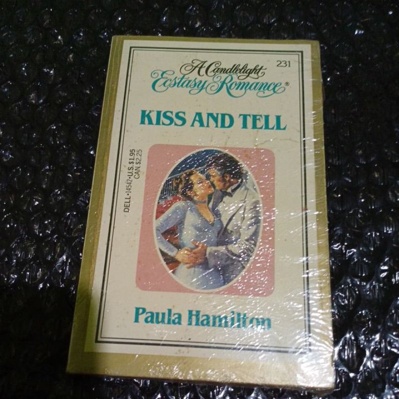 HISTORICAL ROMANCES/A CANDLELIGHT ECSTACY ROMANCES KISS & TELL BY