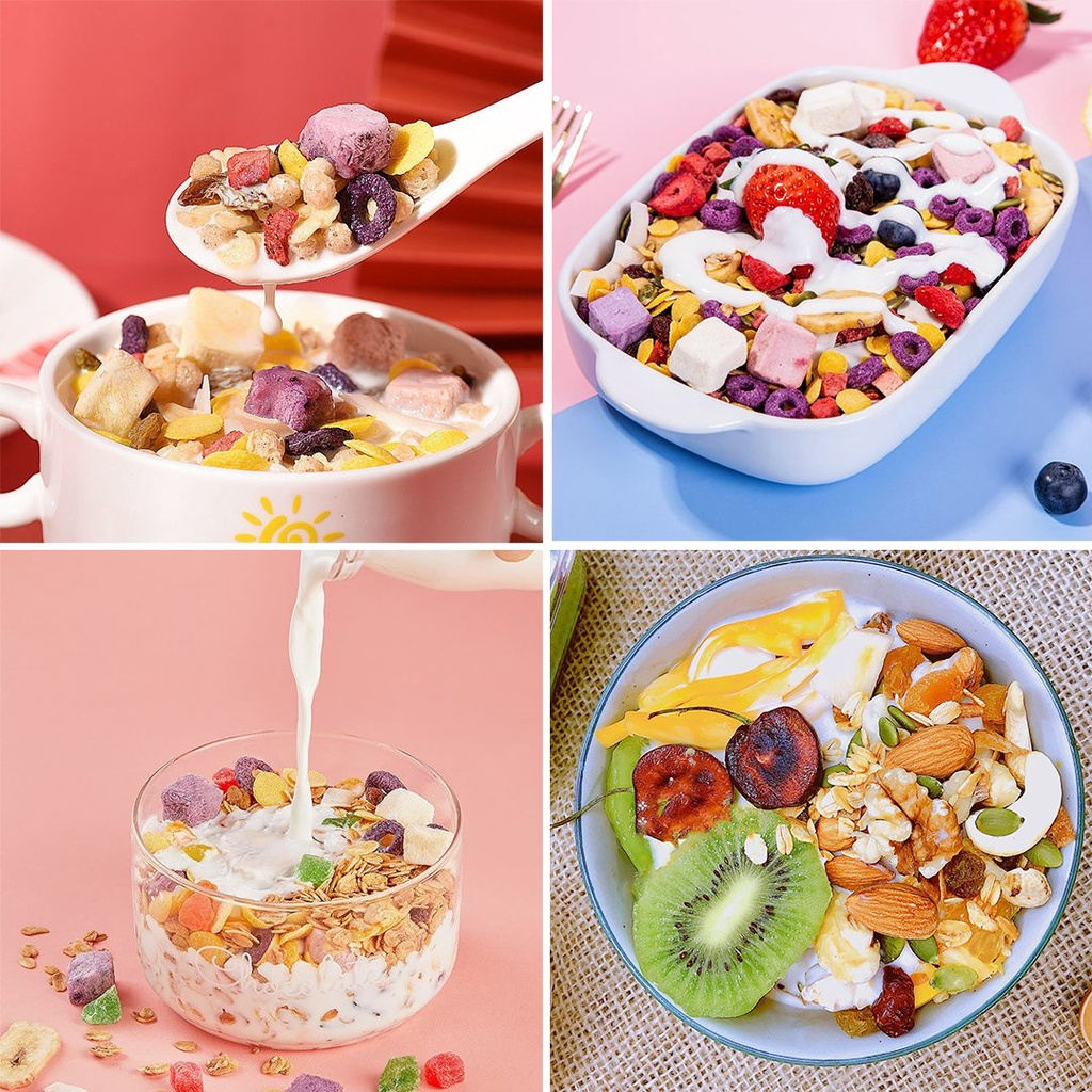 [COD] diet cereal meizou chia seed cereal oatmeal cereal mixed fruit ...