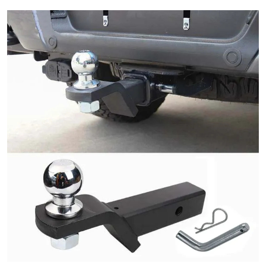 Trailer Hitch Arm Trailer Hitch Ball Mount Fits 2 Inch Receiver Tube ...