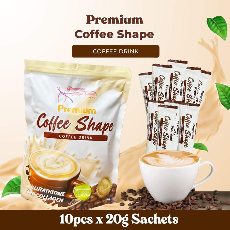 Premium Coffee Shape Coffee Drinks 