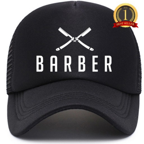 HIGH QUALITY BARBER Mesh Cap Net Cap Trucker Hat Baseball Cap | Shopee ...