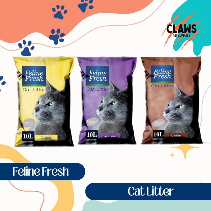 Feline Fresh Cat Litter 10L Shopee Philippines