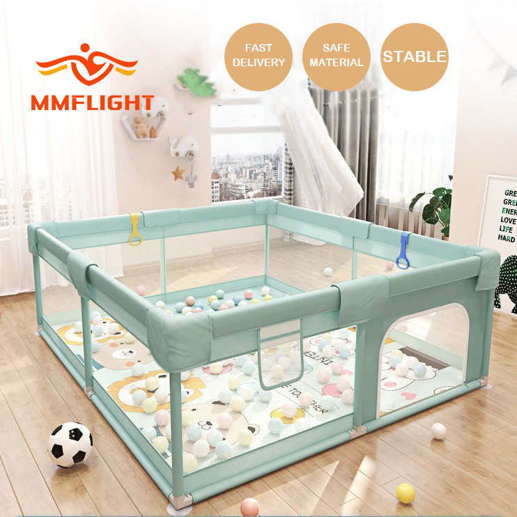 Mmflight Playpen For Baby Small Play Fence For Baby Tubes With Foam