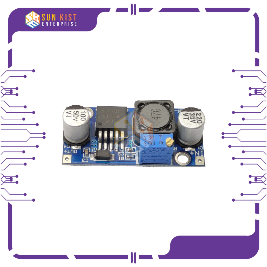 XL6009 DCDC Booster Power Supply Module Output is Adjustable Super