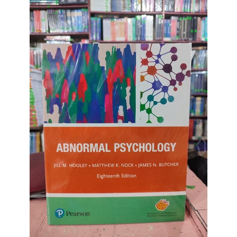 Abnormal Psychology 18th Edition by Butcher/Hooley/Nock | Shopee ...