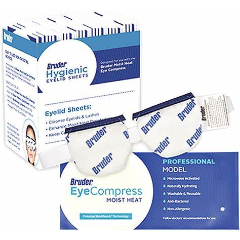 Bruder Eye Warm Compress With Bruder Hygienic Eyelid Sheets | Shopee ...