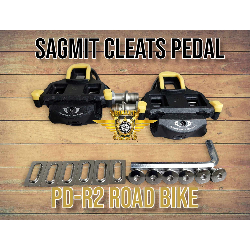 Look Cleats For Cycling Shoes Exustar E-ARC R2 Road Bike Cleats