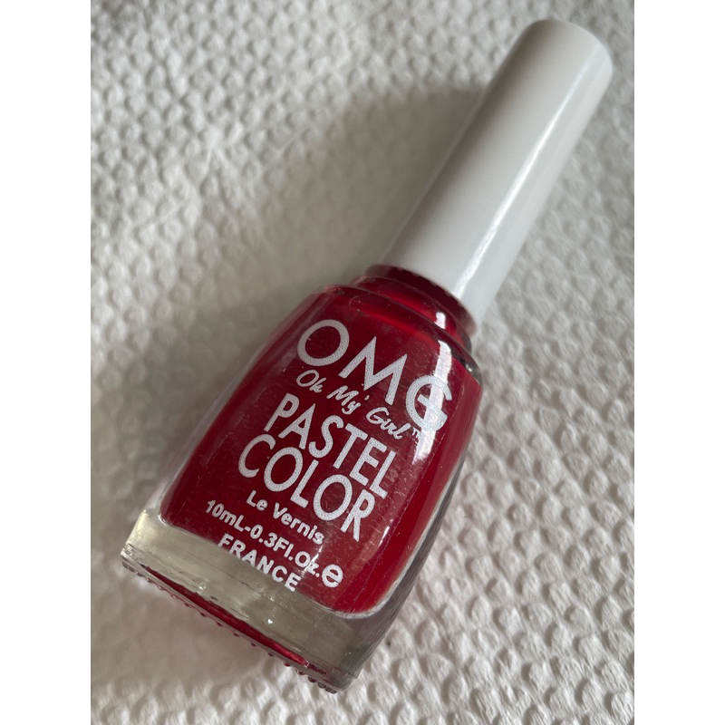 Original OMG nail polish Cutics ( Red , pussy red ) | Shopee Philippines