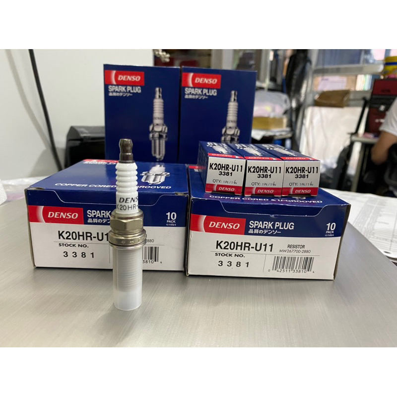 DENSO SPARKPLUG K20HR-U11 for Toyota Fortuner & Innova | Shopee Philippines